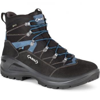 Chaussures d'hiver AKU Civetta Therm200 avec GORE-TEX, Noir/Bleu, 45