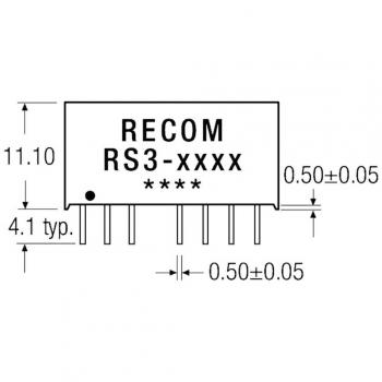 RECOM RS3-1209S DC/DC-Wandler 3 W