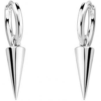 Spitze Creolen 925 Silber