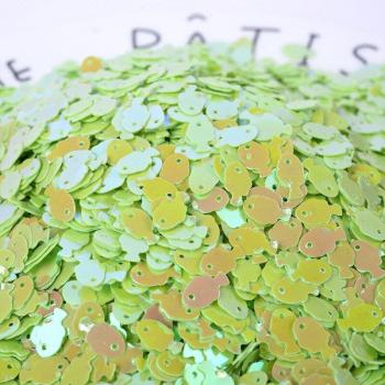 Paillettes en PVC pour Bricolage Poisson