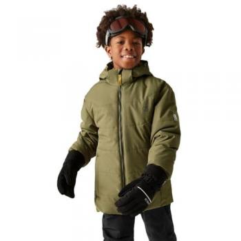 Kids’ Dare 2b Explorer Green Ski Jacket, Waterproof & Breathable – 5‑6 Years