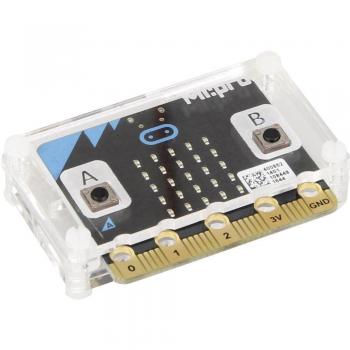 Custodia per scheda SBC Joy-it MB-Case01 in acrilico, adatta per kit di sviluppo BBC micro:bit