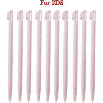 Kit de stylos tactiles télescopiques en métal/plastique – 10 pièces pour 2DS/3DS