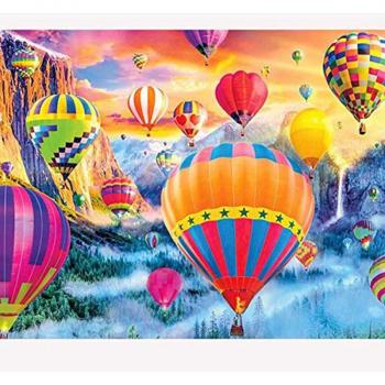 Colorful Balloon Cross Stitch Diamond Art 20X30CM