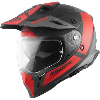 V331 Pro Bogotto Casque Tour Enduro rouge 2XL