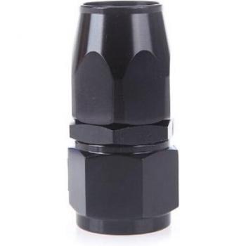 Raccord Pivotant AN10 – Adaptateur Aluminium Noir pour Tuyaux de Carburant