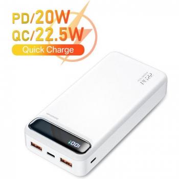 Power Bank 20W PD 10000 mAh con Carga Rápida
