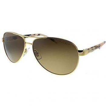 Ralph Lauren RA4004 Sonnenbrille Damen Pilot Gold 9411T5