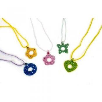 Collier Chic Pendentif Coloré