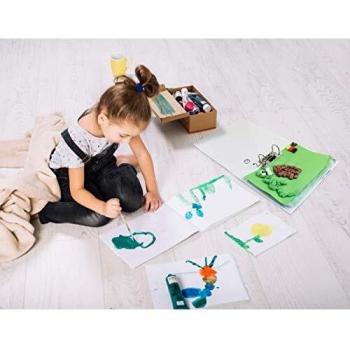 Ordner Meine Kindergartenzeit mit Griffloch A4, für 350 Blatt, Safari Hippo Löwe Elefant
