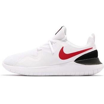 Nike Tessen Sneakers für Männer, Mehrfarbig (White/University Red/Black 001)