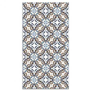 Tapis Hydraulique Bleu Panorama Oriental 120x170 cm