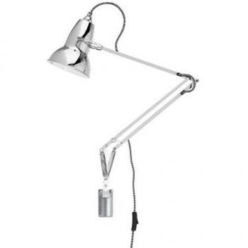 Anglepoise Original 1227 Wandleuchte Chrom schwarz-weiß