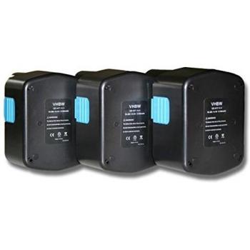 Batteries vhbw 3X Ni-MH 2100mAh pour DS 14DFLG