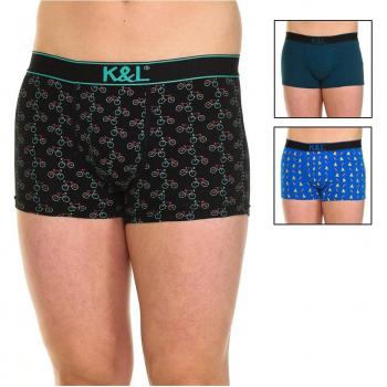 Boxers Kisses & Love Pack 3, Hombre XXL, Tejido Transpirable