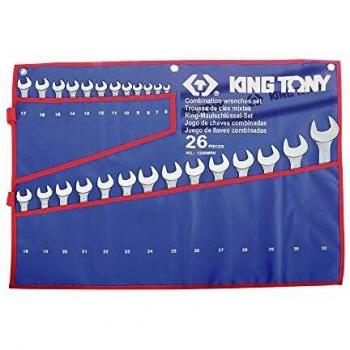 Set di chiavi inglesi Tony 26 pezzi bocche lunetta