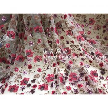 140 cm Bal Performance – Voile Dentelle Appliqué Mariée