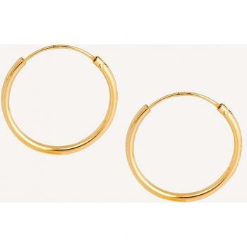 Pendientes de mujer Vidal & Vidal F3291 con acabado en oro de 18 quilates