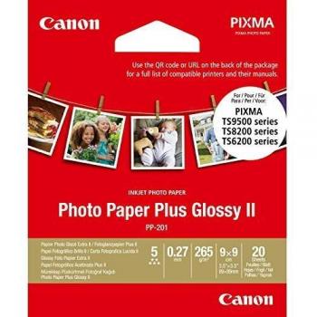 Canon PP-201 Brilliant Square Photo Paper 9x9cm