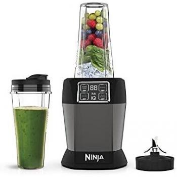 NINJA Smoothie-Maker »BN495EU«, 1000 W, incl. 2 x 0,7 L Becher & Becherdeckel mit Ausguss, mit Auto-iQ