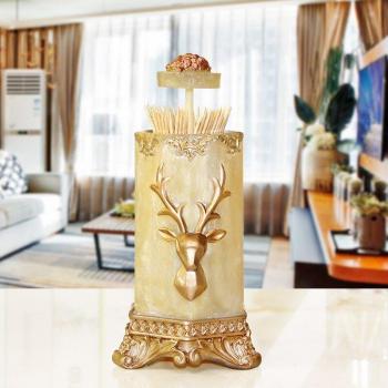 Elegant Press-Type Toothpick Box