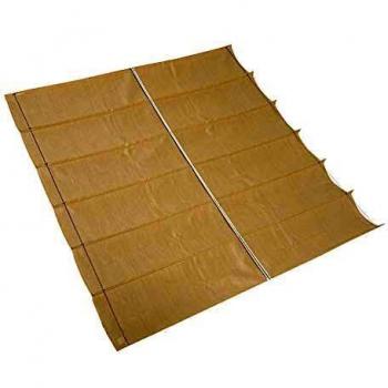 Voile d'ombrage harmonica Coolfit 2 x 4 m blanc