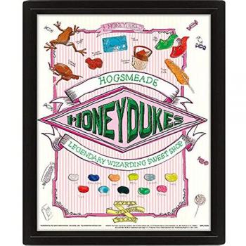 Honeydukes 3D Framed Poster