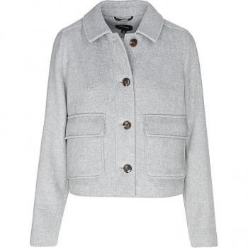 Comma Jackenblazer grau Damen Größe 36