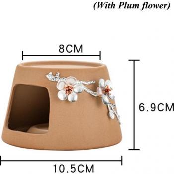 Teapot Heating Base with Plum Blossom Design