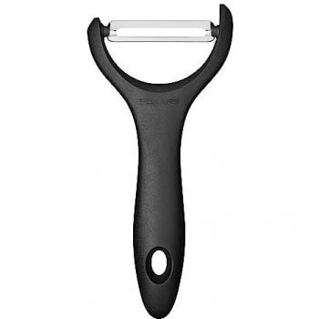 Utensile da cucina Sbucciatutto Fiskars inox Y nero