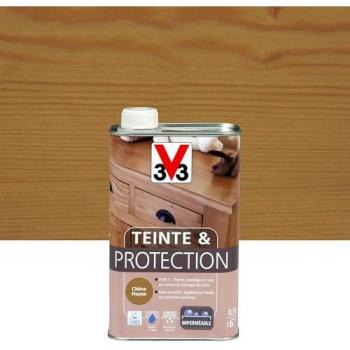 Chêne Moyen Mat V33 – Peinture Bois Intérieure 0,5 L