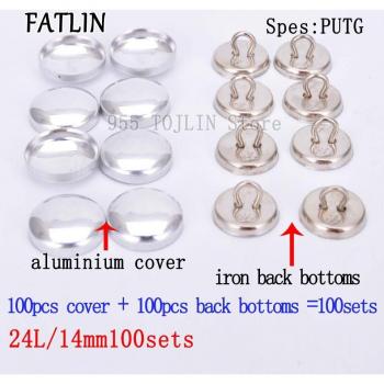 Scrapbooking Round Fabric Covered Buttons
