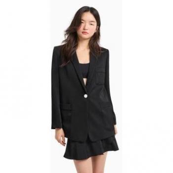 Tessuto Nero Blazer Armani Exchange XW00010
