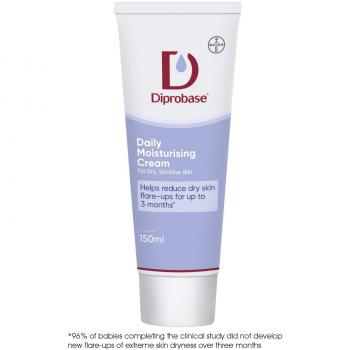 Diprobase Daily Moisturising Cream Dry Sensitive Skin Prebiotics Protect 150ml