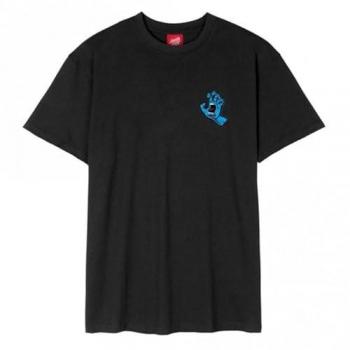 T-shirt noir Santa Cruz Main en Délire