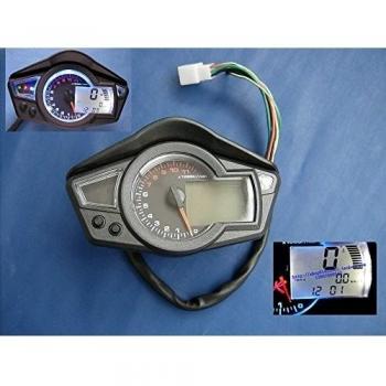 Velocímetro Digital 11000 rpm con Pantalla LCD y Tacómetro – Honda