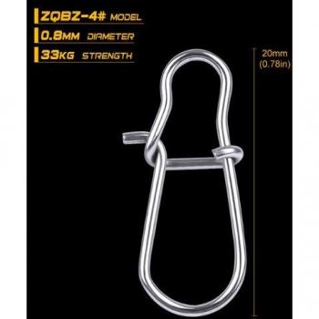 Palo de Seguridad 12mm-33,5mm con Broche y Conector