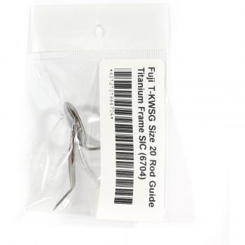 Fuji T-KWSG 20 Guida per canna da pesca Titanio SIC x 1