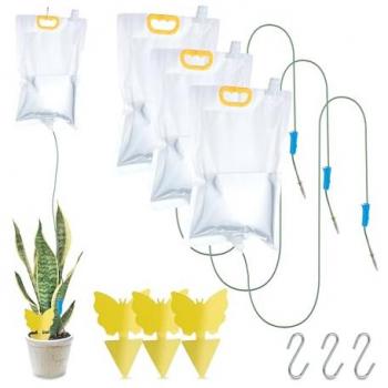 Relaxdays – Palloni Irrigatori + Cono di Argilla 4x