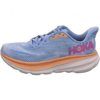 Hoka One One Zapatillas Clifton 9 Mujer Agua Azul