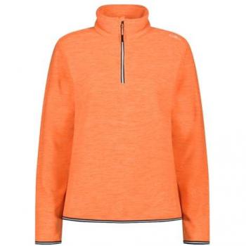 Orange CMP Damen Sweat – Weicher Stoff, orange, passend für D38-Größe