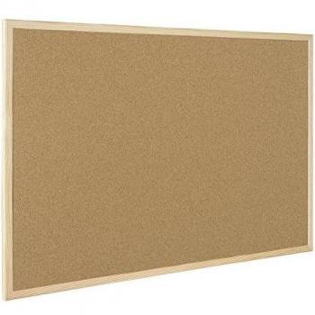 Tablero de corcho mural Q-Connect de 60x40 y grosor 1.5 cm
