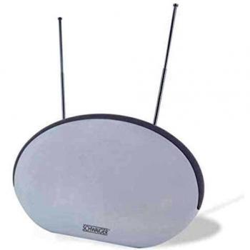 Schwaiger ZA200 DVB-T2 Innenantenne, aktiv, DAB+, Weiß