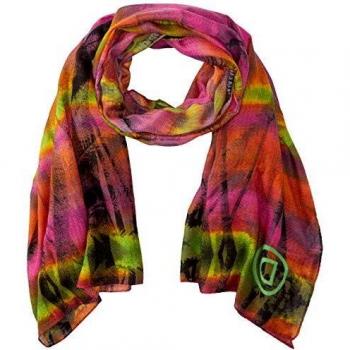 Desigual Sciarpa Foul_Green Flash, Magenta Haze 3020