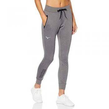 Pantalón Mizuno Heritage Rib Gris Mujer S