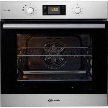 BAU KNECHT BAKO Steam 2 – Dampffunktion + Heißluft-Power, A+ (A+++-D), Edelstahlfarben