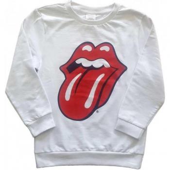 The Rolling Stones Kids Classic Tongue Sweatshirt 7-8 Years white