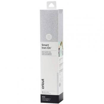 Cricut Smart Iron‑On™ Gelatina di Stiro Argento 33 cm, Effetto Glitter