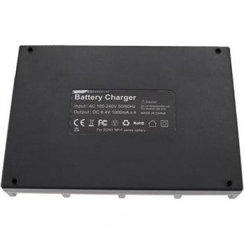 Chargeur Rapide vhbw pour Caméras Sony DSR-PD150P, DSR-PD170, DSR-PD170P, DSR-PD190P