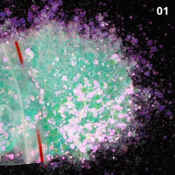 Mylar Glitter para Uñas 50g